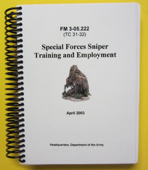 FM 3-05.222 Special Forces Sniper Training - Click Image to Close